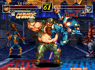 Kizuna Encounter screenshot 7 for Neo Geo AES